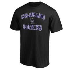 Colorado Rockies Heart & Soul T-Shirt Black