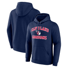 Cleveland Guardians Heart & Soul Pullover Hoodie Navy