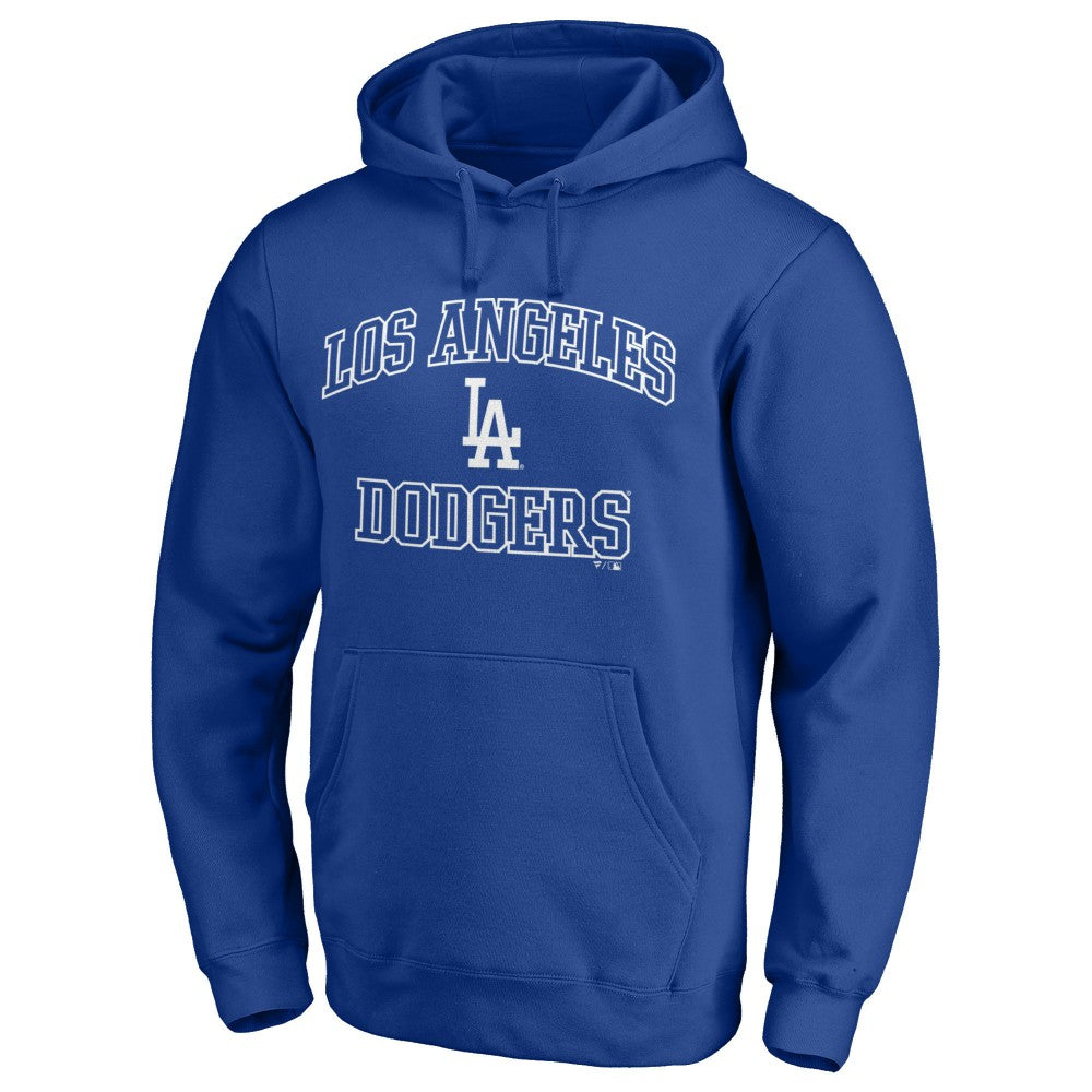 Los Angeles Dodgers Heart & Soul Pullover Hoodie Royal