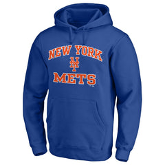 New York Mets Heart & Soul Pullover Hoodie Royal