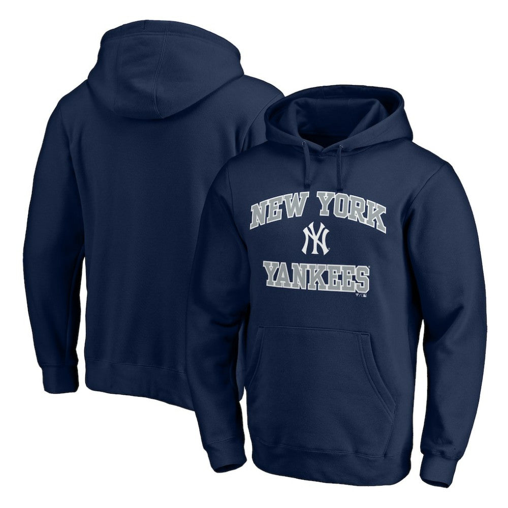 New York Yankees Heart & Soul Pullover Hoodie Navy