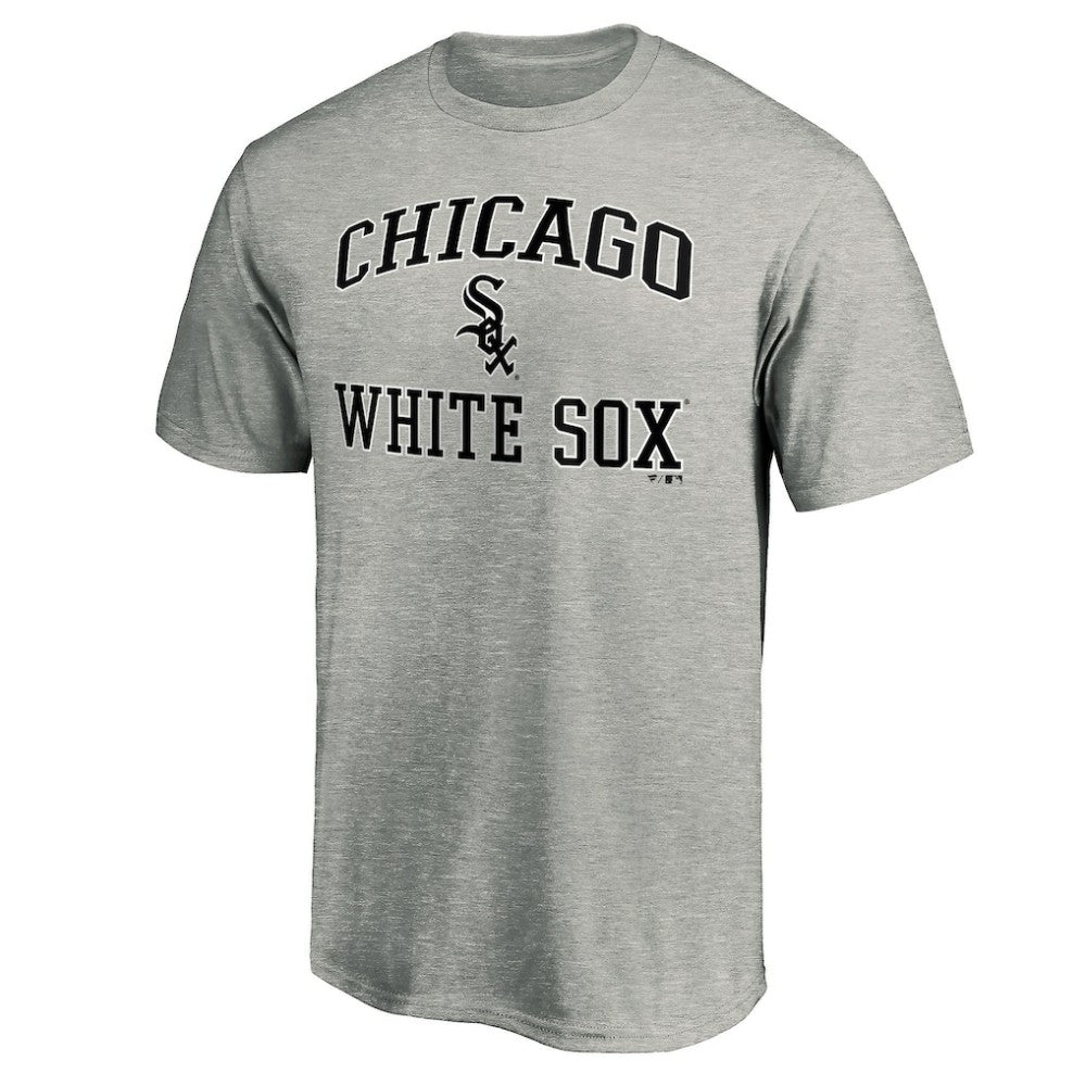 Chicago White Sox Heart & Soul T-Shirt Heather Gray