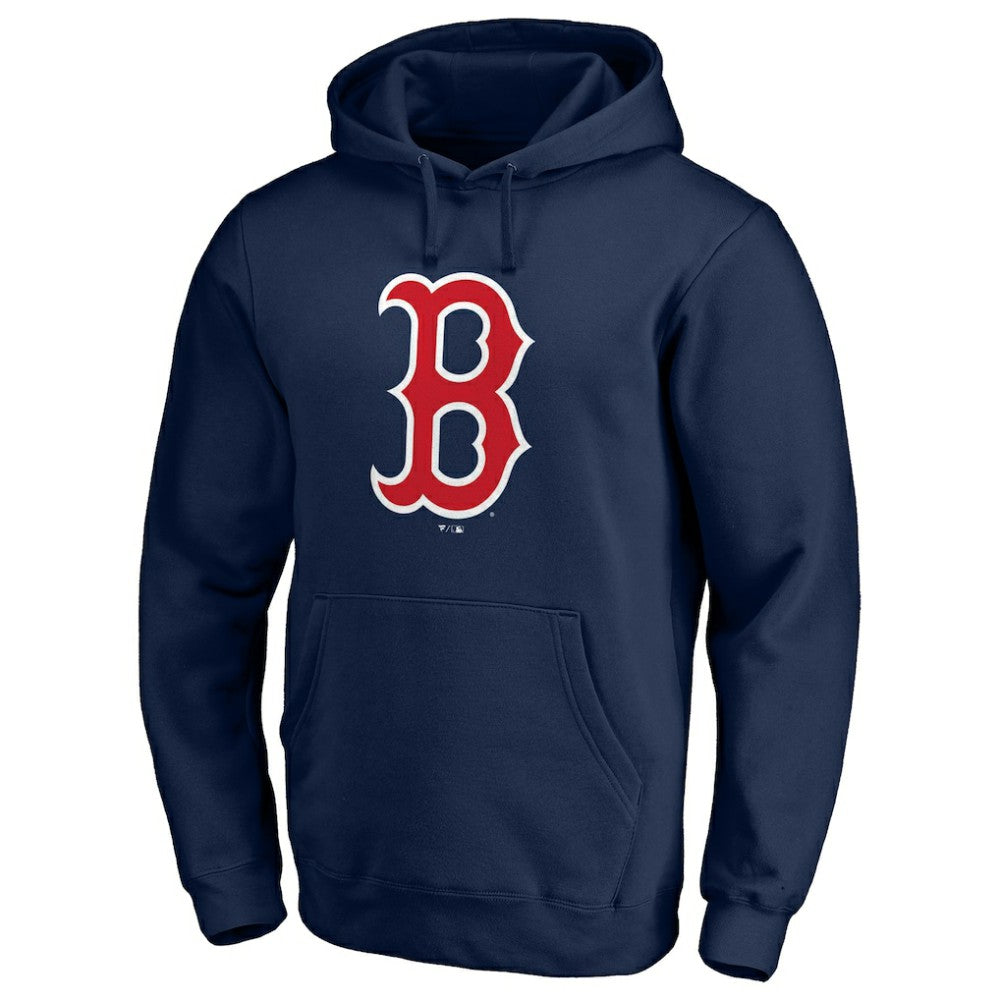 Boston Red Sox Official Team Logo Pullover Hoodie Navy