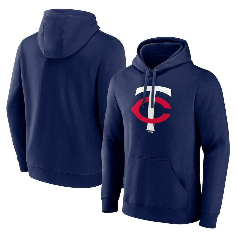 Minnesota Twins Official Team Logo Pullover Hoodie Navy