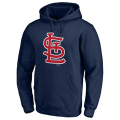 St. Louis Cardinals Official Team Logo Pullover Hoodie Navy