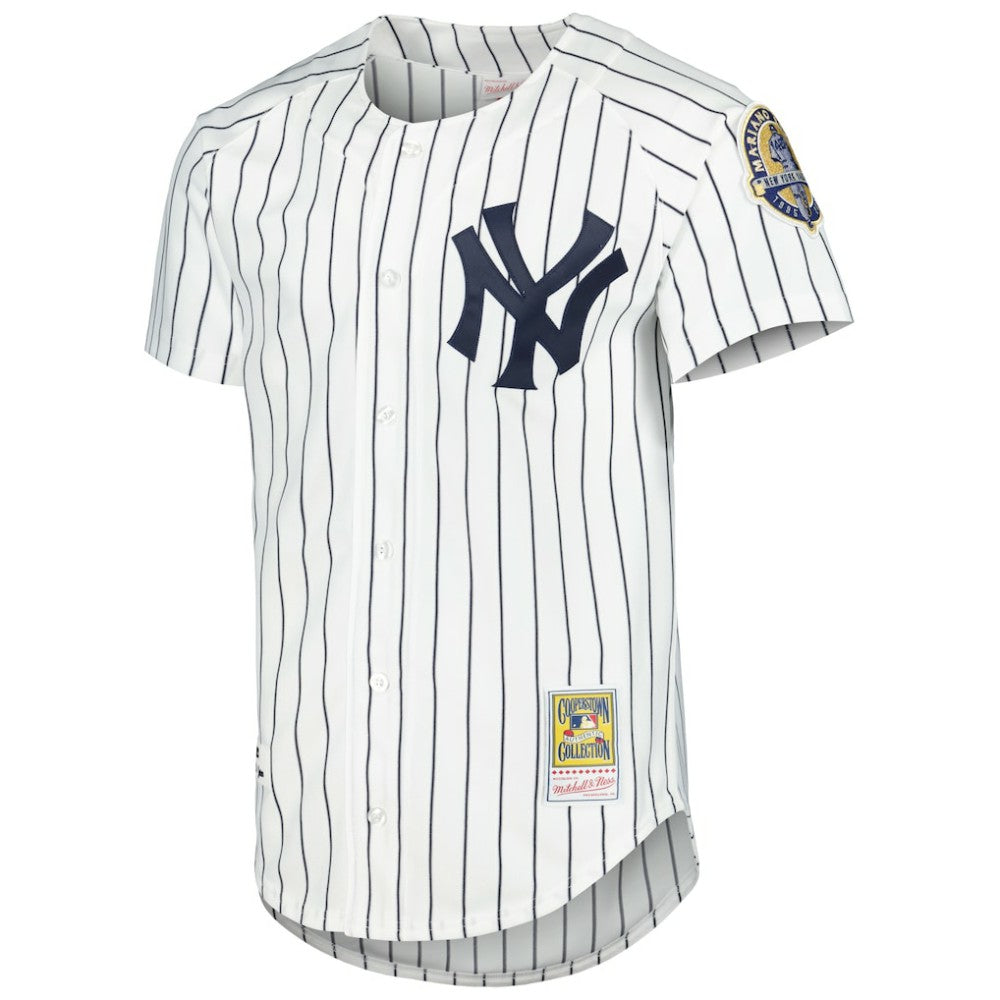 Derek Jeter New York Yankees Cooperstown Collection Authentic Jersey White | Mitchell & Ness