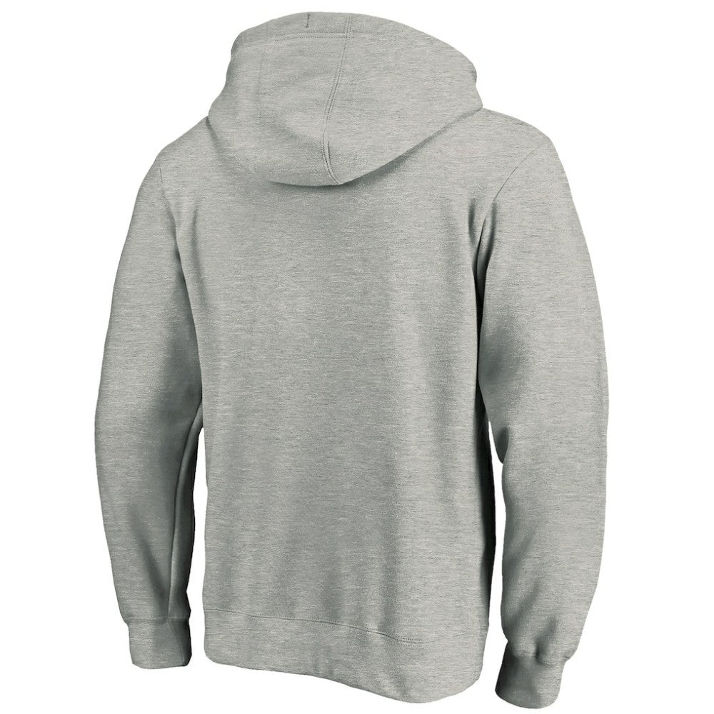 Chicago White Sox Team Lock Up Wordmark Pullover Hoodie Gray