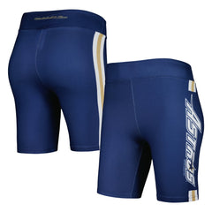 Houston Astros Women's Biker Shorts Navy | Mitchell & Ness