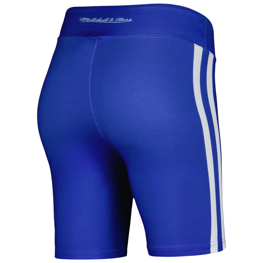 Los Angeles Dodgers Women's Biker Shorts Royal | Mitchell & Ness