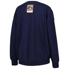 Boston Red Sox Women's Logo Lt 2.0 Pullover Sweatshirt Navy | Mitchell & Ness