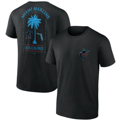 Miami Marlins Bring It Our Colores T-Shirt Black