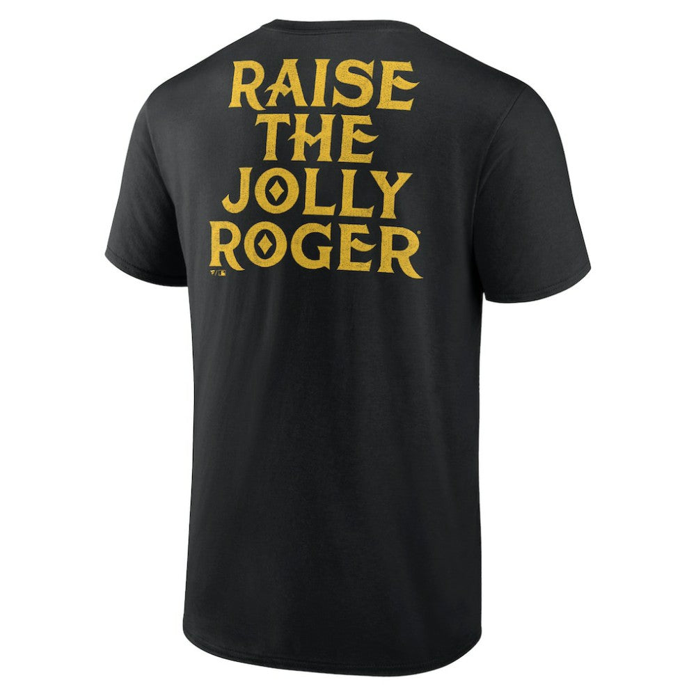 Pittsburgh Pirates Raise The Jolly Roger Bring It T-Shirt Black