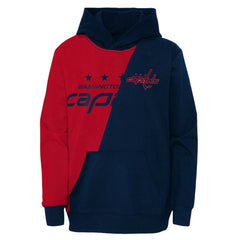 Washington Capitals Preschool Unrivaled Pullover Hoodie Red/Navy