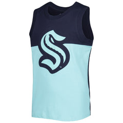 Seattle Kraken Youth Revitalize Tank Top Light Blue/Dark Sea Blue