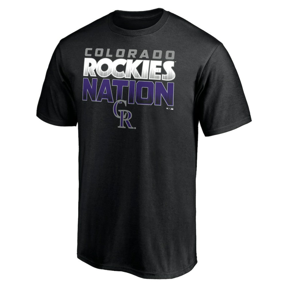Colorado Rockies Rockies Nation T-Shirt Black