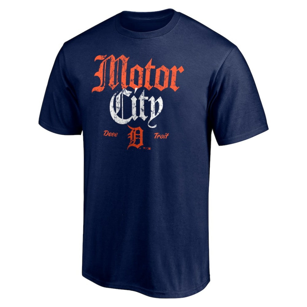 Detroit Tigers Motor City T-Shirt Navy