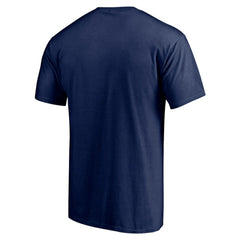 Detroit Tigers Crossed Pistons T-Shirt Navy