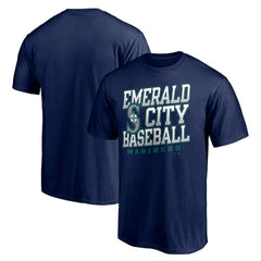Seattle Mariners Emerald City Baseball T-Shirt Navy