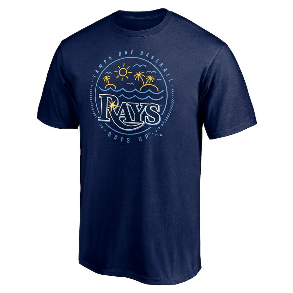 Tampa Bay Rays Sunshine Rays Up T-Shirt Navy