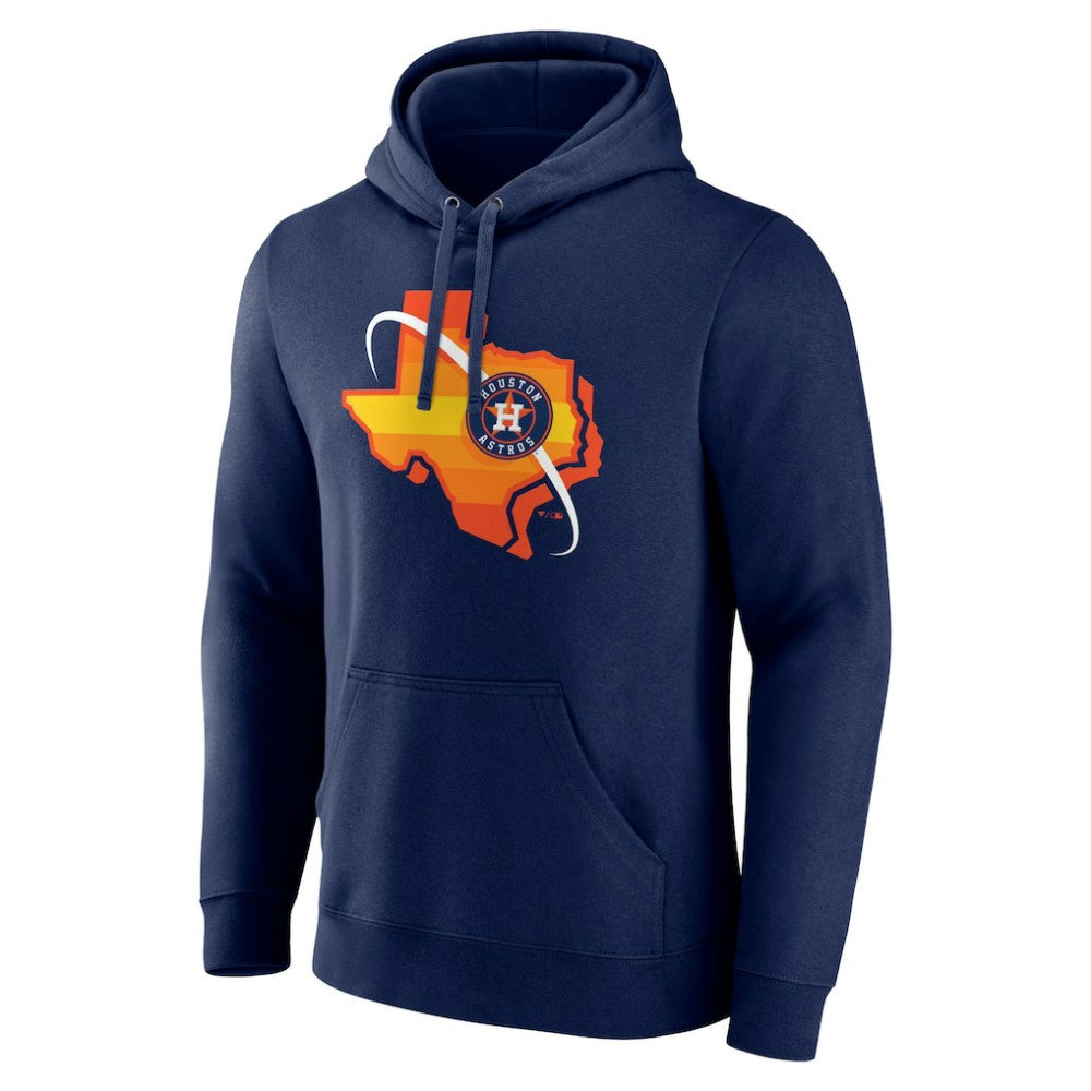 Houston Astros Paint the Black Pullover Hoodie Navy