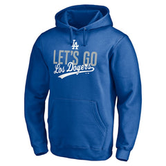Los Angeles Dodgers Let's Go Los Doyers Pullover Hoodie Royal