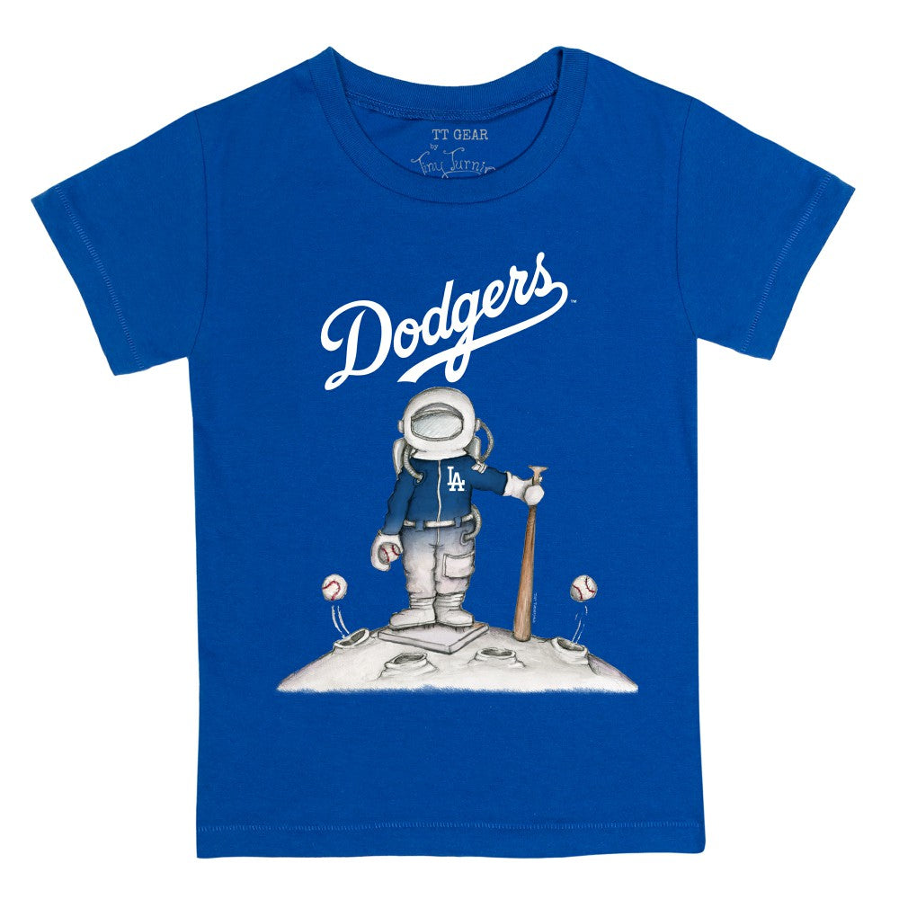 Los Angeles Dodgers Tiny Turnip Youth Astronaut T-Shirt Royal
