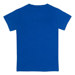 Los Angeles Dodgers Tiny Turnip Youth Baseball Bow T-Shirt Royal