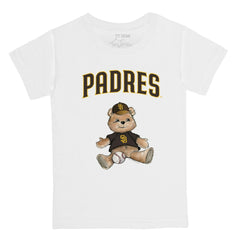San Diego Padres Tiny Turnip Youth Teddy Boy T-Shirt White