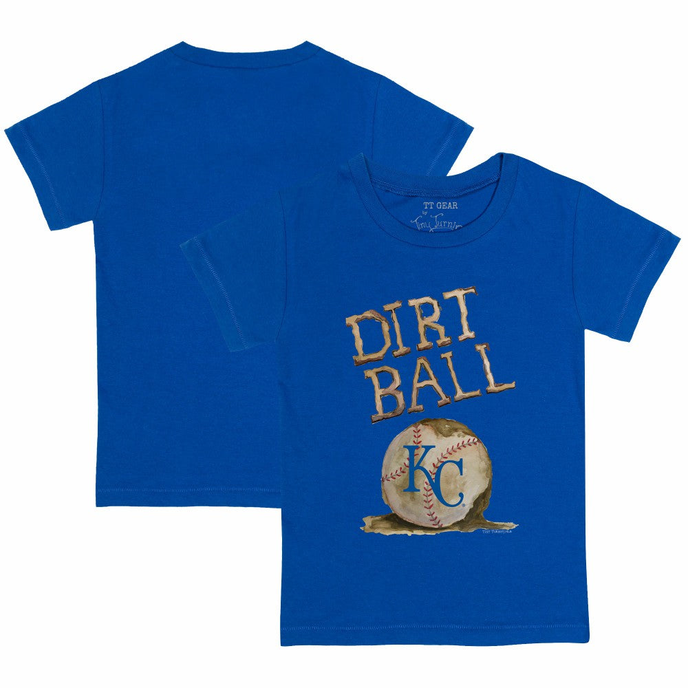 Kansas City Royals Tiny Turnip Youth Dirt Ball T-Shirt Royal