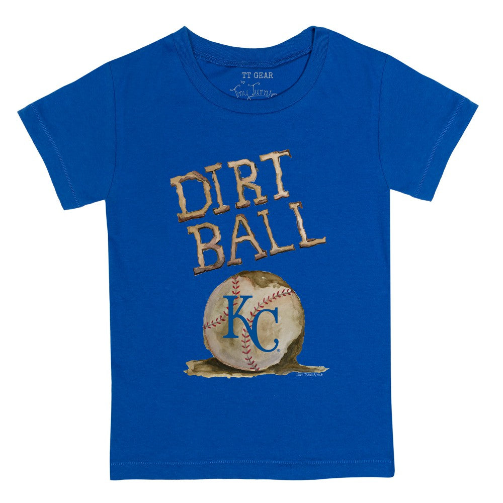 Kansas City Royals Tiny Turnip Youth Dirt Ball T-Shirt Royal