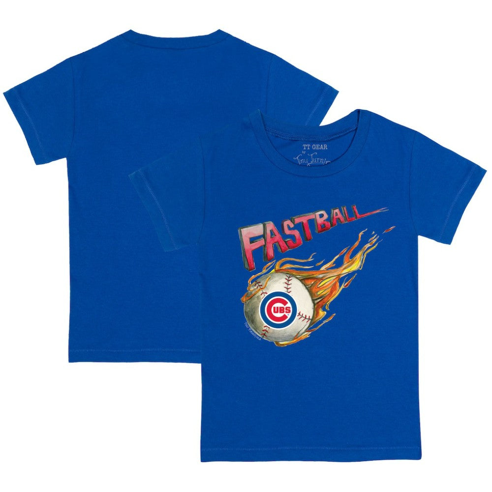 Chicago Cubs Tiny Turnip Youth Fastball T-Shirt Royal