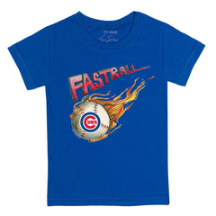 Chicago Cubs Tiny Turnip Youth Fastball T-Shirt Royal