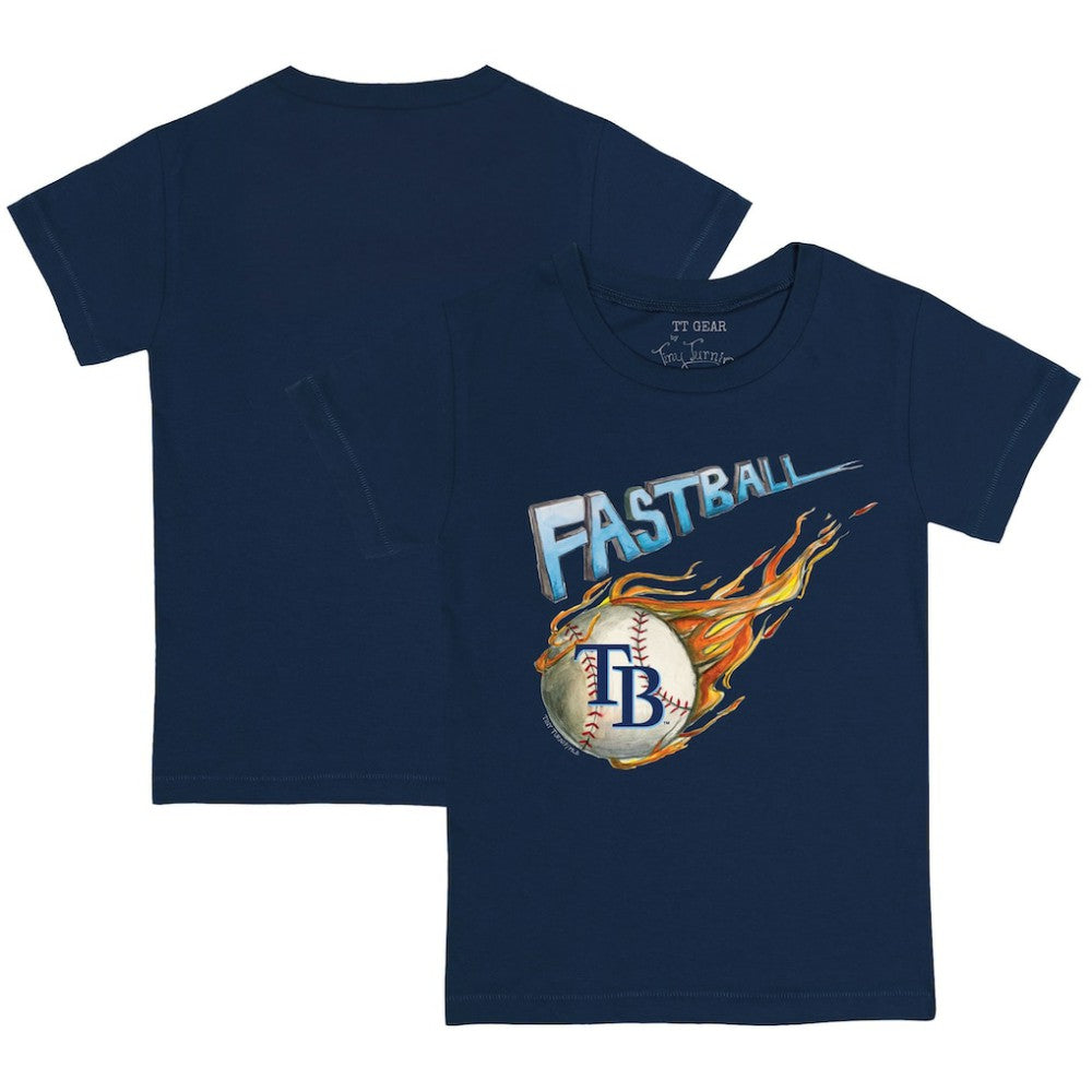 Tampa Bay Rays Tiny Turnip Youth Fastball T-Shirt Navy