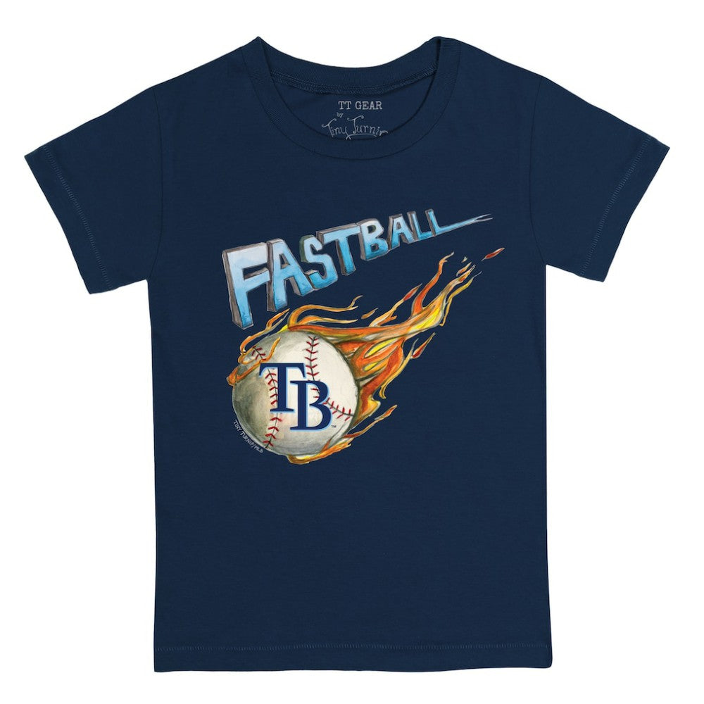 Tampa Bay Rays Tiny Turnip Youth Fastball T-Shirt Navy