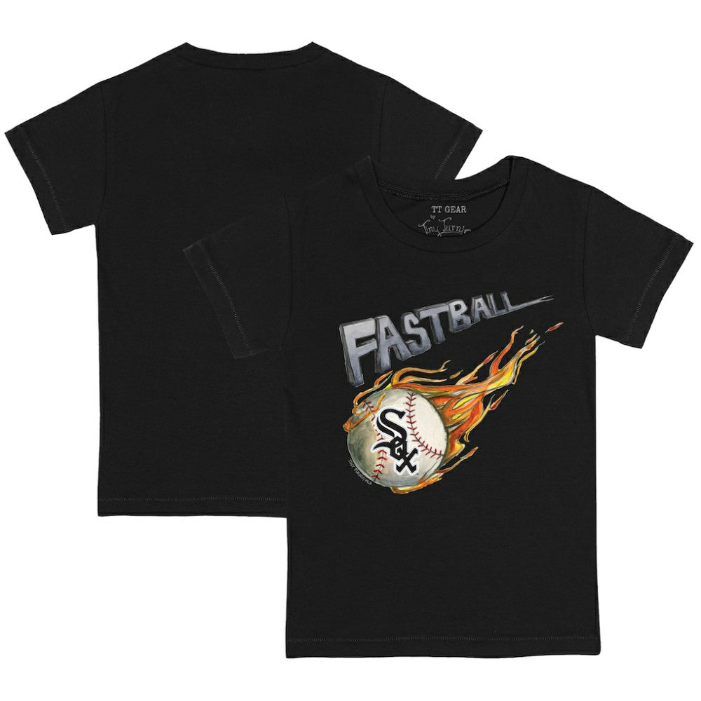 Chicago White Sox Tiny Turnip Youth Fastball T-Shirt Black
