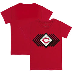 Cincinnati Reds Tiny Turnip Youth Prism Arrows T-Shirt Red