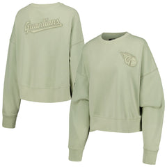 Cleveland Guardians Pro Standard Women's Fleece Pullover Sweatshirt Green