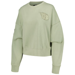 Cleveland Guardians Pro Standard Women's Fleece Pullover Sweatshirt Green