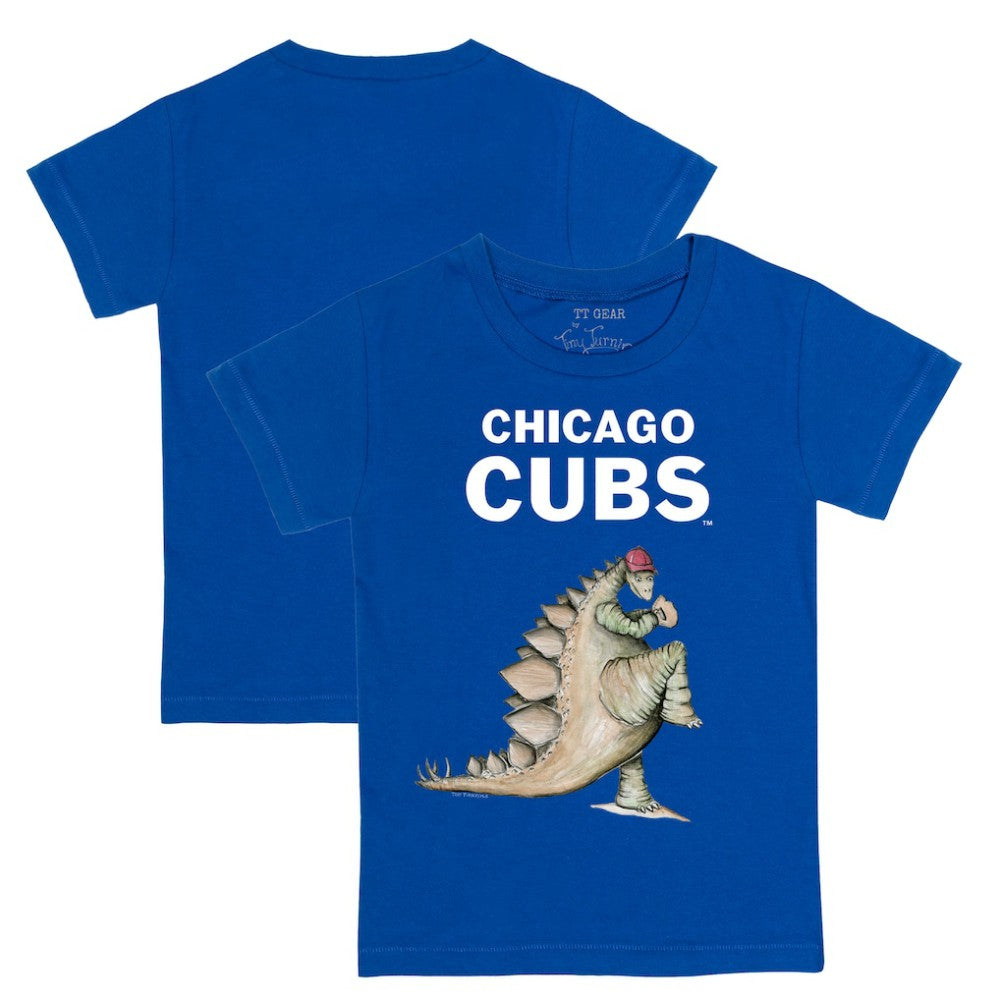 Chicago Cubs Tiny Turnip Youth Stega T-Shirt Royal