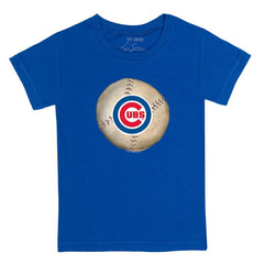 Chicago Cubs Tiny Turnip Youth Stitched Baseball T-Shirt Royal