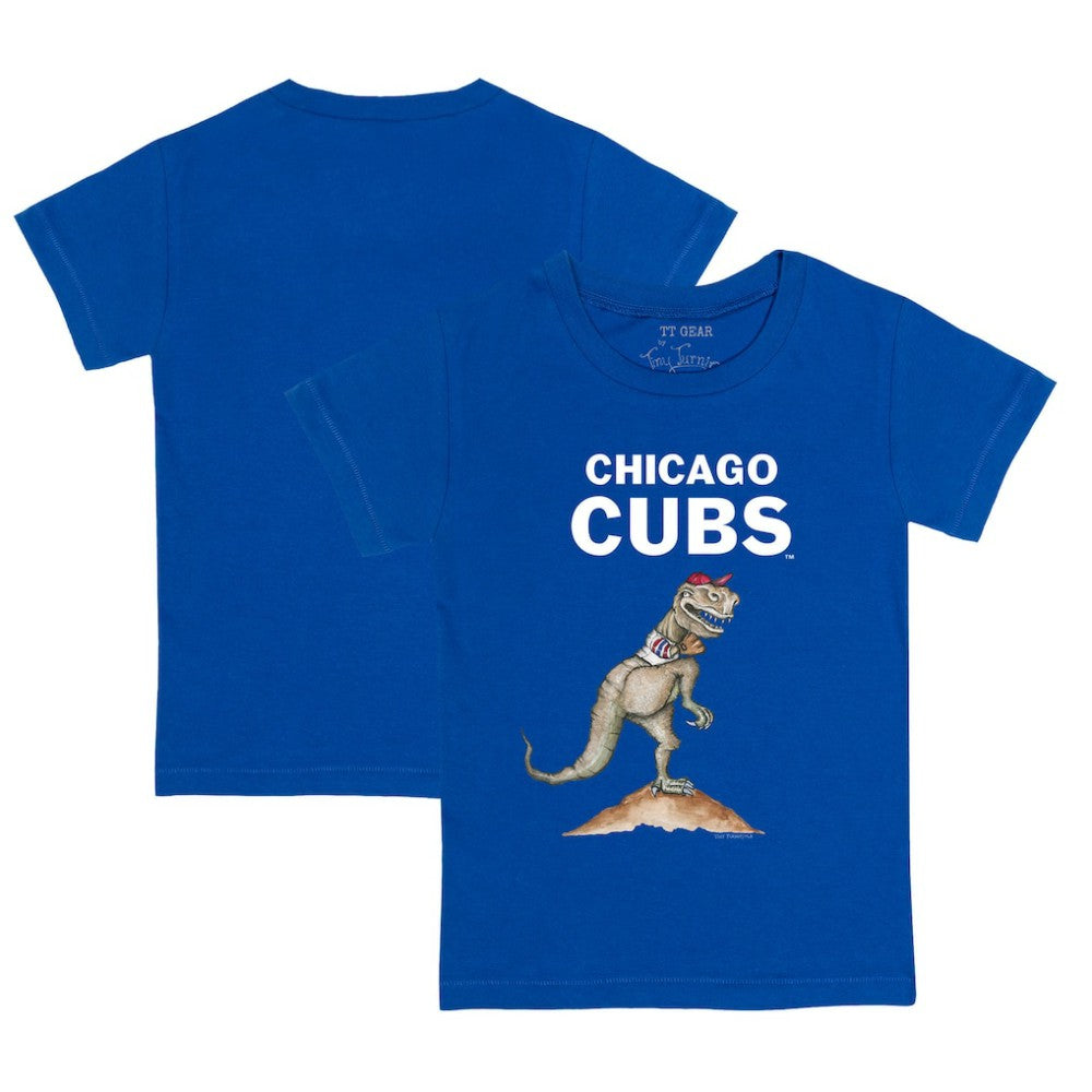 Chicago Cubs Tiny Turnip Youth TT Rex T-Shirt Royal
