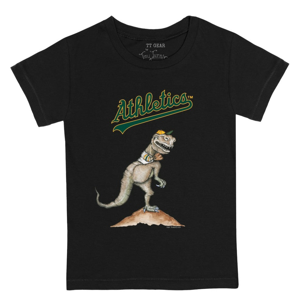 Athletics Tiny Turnip Youth TT Rex T-Shirt Black