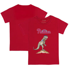 Philadelphia Phillies Tiny Turnip Youth TT Rex T-Shirt Red