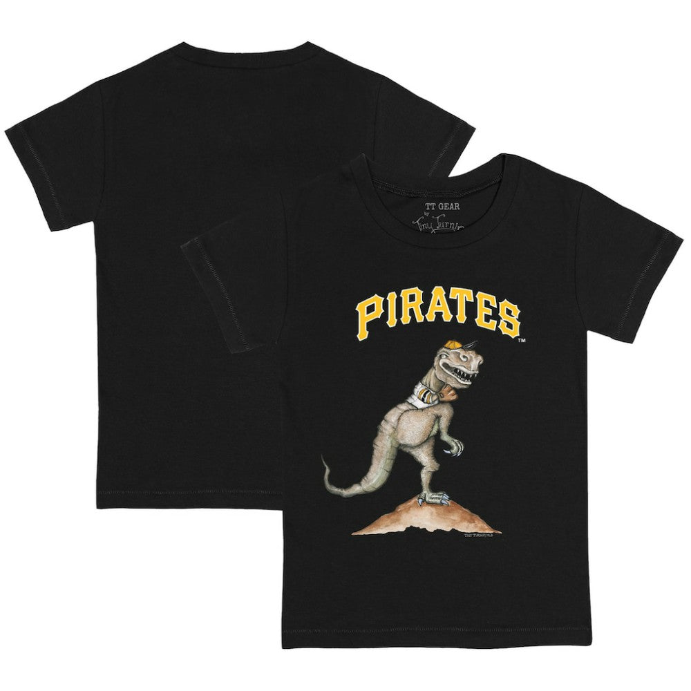 Pittsburgh Pirates Tiny Turnip Youth TT Rex T-Shirt Black
