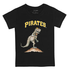 Pittsburgh Pirates Tiny Turnip Youth TT Rex T-Shirt Black