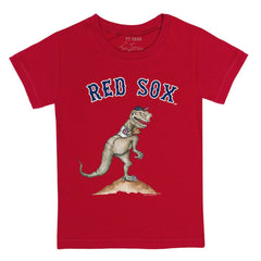 Boston Red Sox Tiny Turnip Youth TT Rex T-Shirt Red