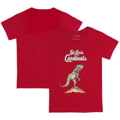 St. Louis Cardinals Tiny Turnip Youth TT Rex T-Shirt Red