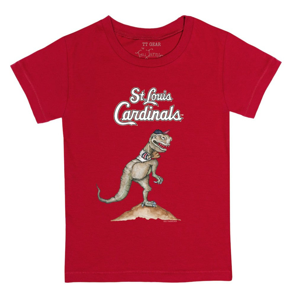 St. Louis Cardinals Tiny Turnip Youth TT Rex T-Shirt Red