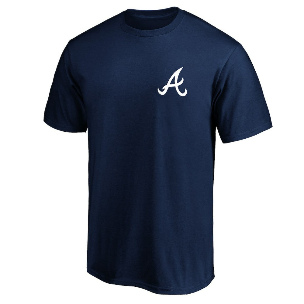Atlanta Braves Number One Dad T-Shirt Navy