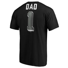 Chicago White Sox Number One Dad T-Shirt Black